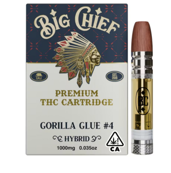 GORILLA GLUE 4 - 1G THC Cartridge