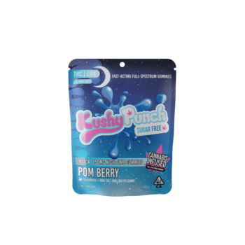 Kushy Punch Nightime - Pom Berry (100MG THC + 50MG CBN) SUGAR FREE