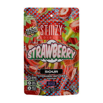 - STRAWBERRY - 100MG SOUR EDIBLES