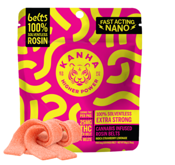 KANHA | Rosin Belts | Strawberry Lemonade | Indica | 4-pack
