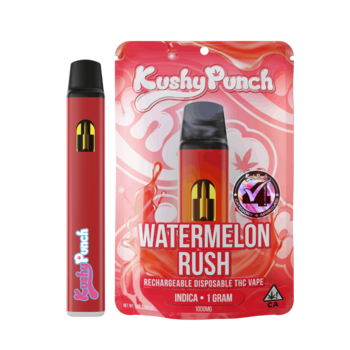 1G Kushy Punch Vape - Watermelon Rush
