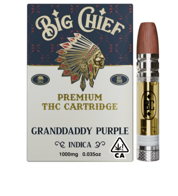 GRANDDADDY PURPLE - 1G THC Cartridge