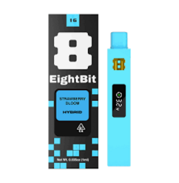 Eight Bit - Strawberry Bloom - Live Rosin Infused All-in-One 1g