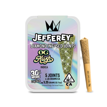 OG Kush - Jefferey Infused Joint .65g 5 Pack
