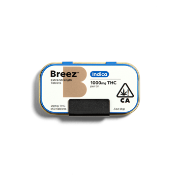 Breez Extra-Strength Indica Tablet Tin