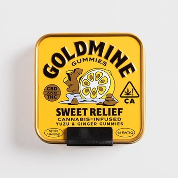 Goldmine Gummies Sweet Relief Yuzu & Ginger Tin
